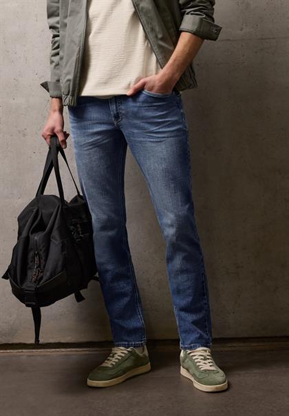 indigo blue random wash