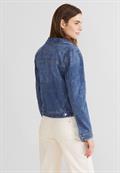 Indigo Jeansjacke indigo random wash