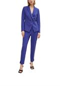 Indoor-Blazer aus Viskosestretch blau
