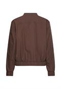 Indoor Blazer mit Bomberkragen brown