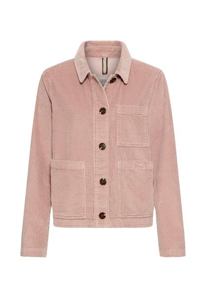 Indoor Blazer mit Taschen dark mauve pink
