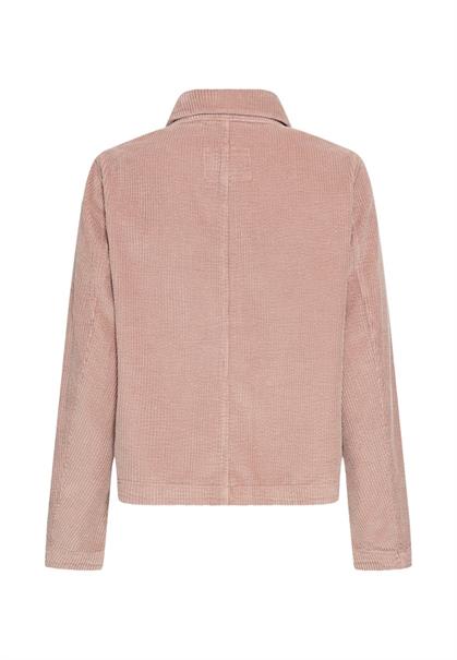 Indoor Blazer mit Taschen dark mauve pink