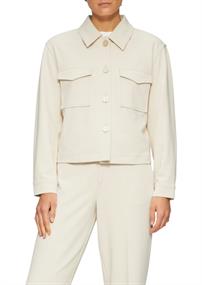 Indoor-Jacke beige