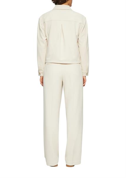 Indoor-Jacke beige