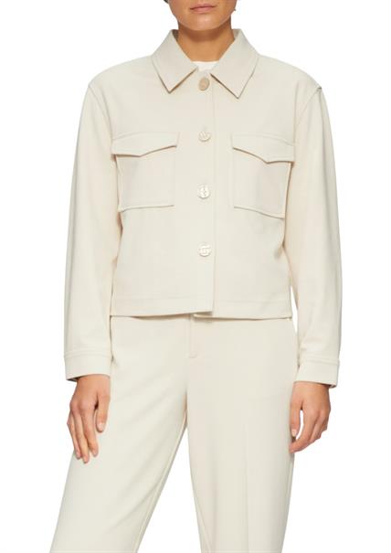 Indoor-Jacke beige