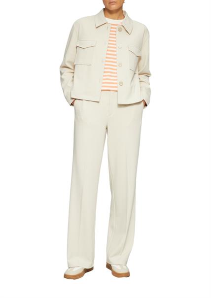 Indoor-Jacke beige