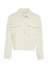Indoor-Jacke beige