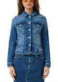 Indoor-Jacke blau