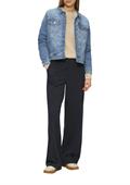 Indoor-Jacke blau