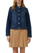 Indoor-Jacke blau