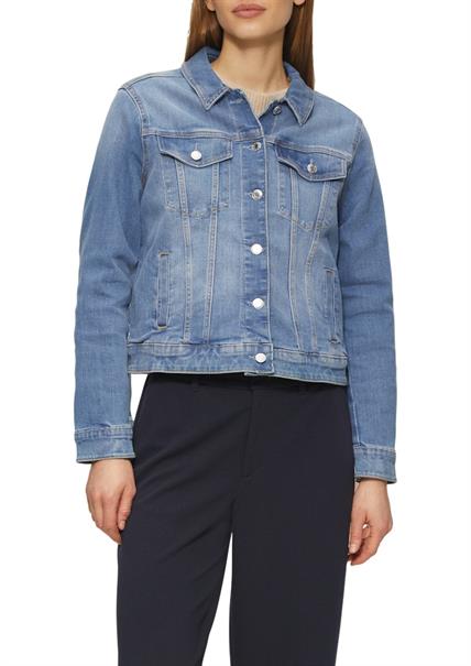 Indoor-Jacke blau