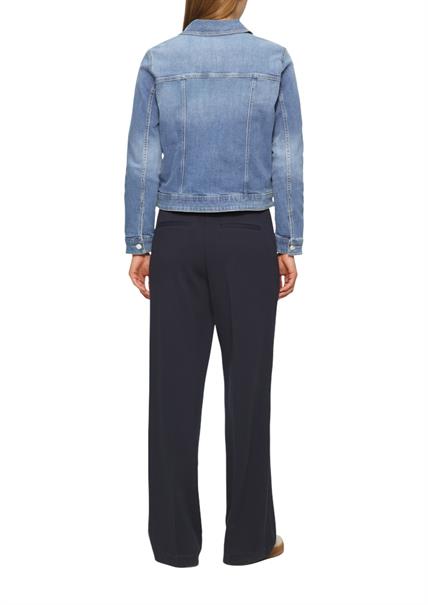 Indoor-Jacke blau