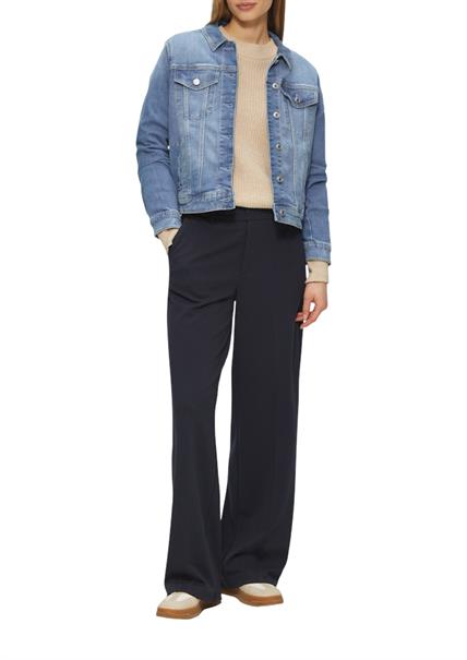 Indoor-Jacke blau