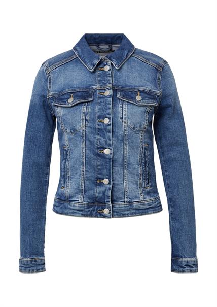 Indoor-Jacke blau