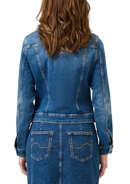 Indoor-Jacke blau
