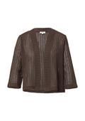 Indoor-Jacke braun