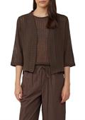 Indoor-Jacke braun