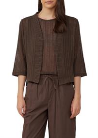 Indoor-Jacke braun