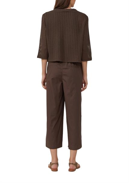 Indoor-Jacke braun