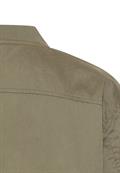 Indoor Jacke mit elastischen Bündchen und Bomberkragen shadow khaki