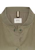 Indoor Jacke mit elastischen Bündchen und Bomberkragen shadow khaki