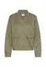 Indoor Jacke mit elastischen Bündchen und Bomberkragen shadow khaki