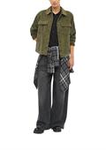 Indoor-Jacke olive