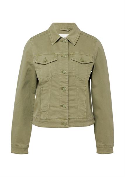 Indoor-Jacke olive