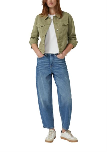 Indoor-Jacke olive