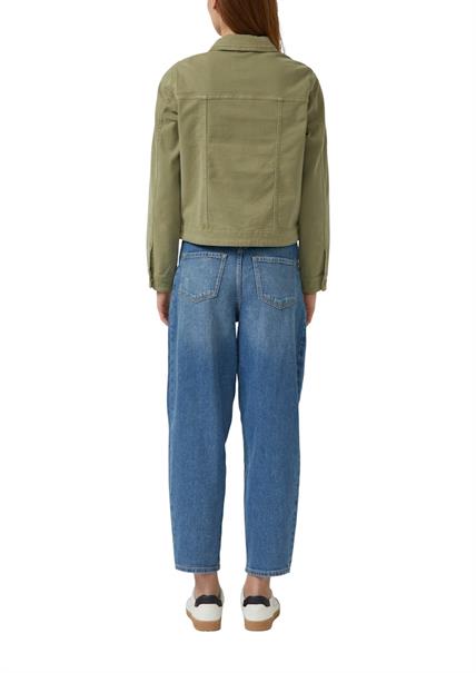 Indoor-Jacke olive