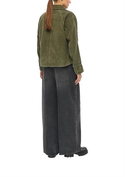 Indoor-Jacke olive