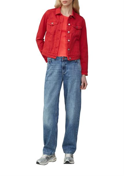 Indoor-Jacke rot