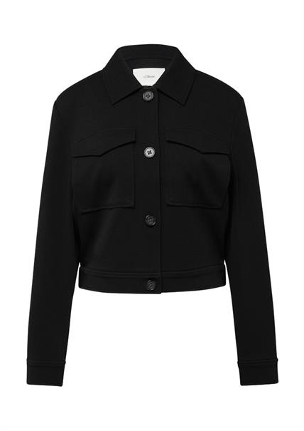 Indoor-Jacke schwarz