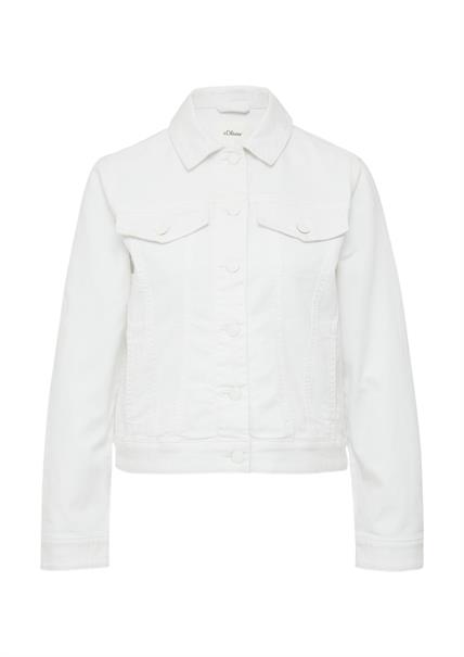 Indoor-Jacke weiß