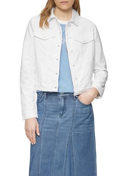 Indoor-Jacke weiß