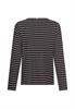 ink blue stripes