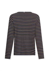 ink blue stripes