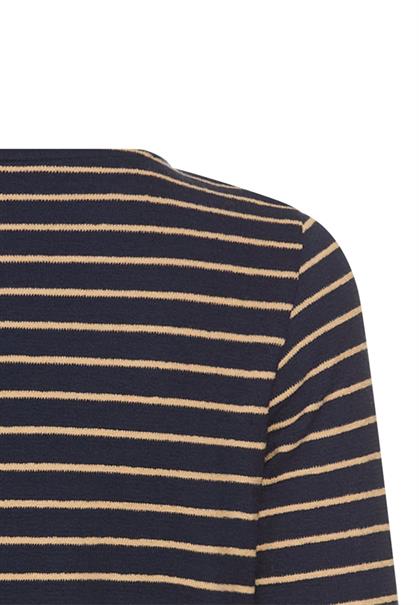 ink blue stripes