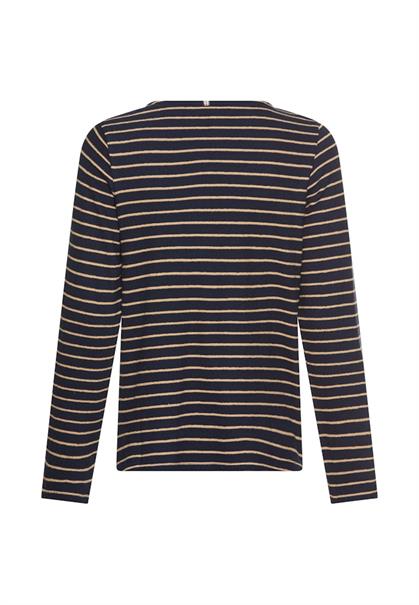 ink blue stripes