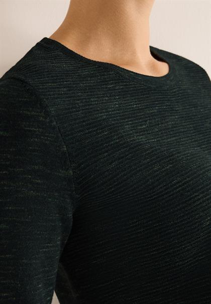 ink green heather melange
