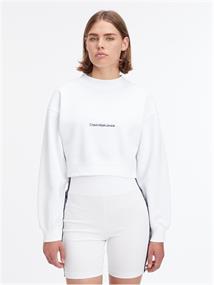 INSTITUTIONAL MOCK NECK bright white