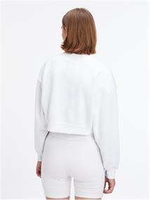 INSTITUTIONAL MOCK NECK bright white