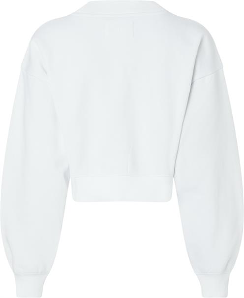 INSTITUTIONAL MOCK NECK bright white