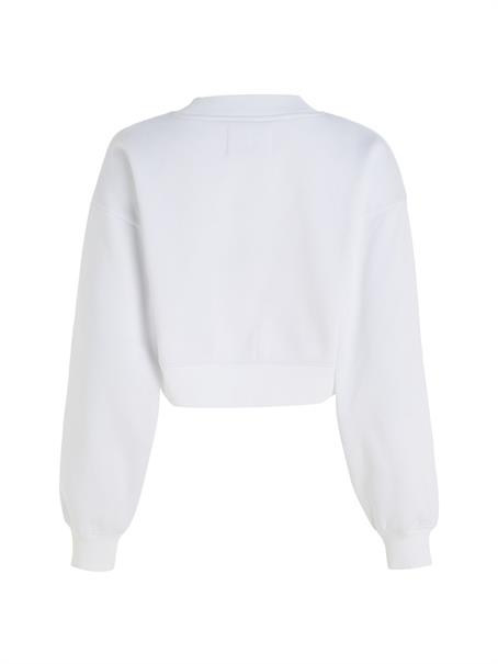 INSTITUTIONAL MOCK NECK bright white