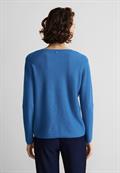 intense gentle blue melange