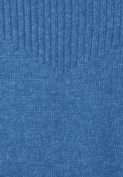 intense gentle blue melange