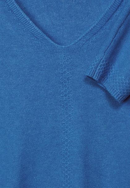 intense gentle blue melange