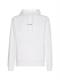 INTERLOCK MICRO LOGO HOODIE bright white