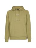INTERLOCK MICRO LOGO HOODIE sage