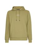 INTERLOCK MICRO LOGO HOODIE sage